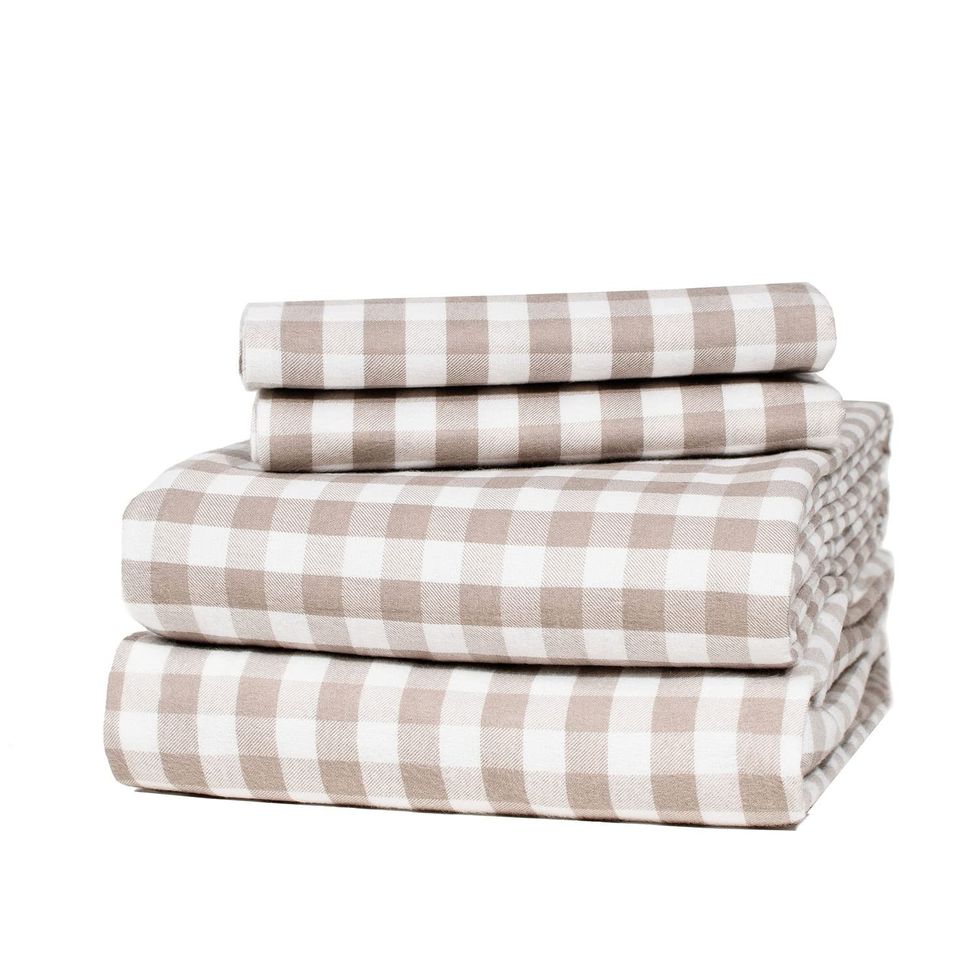 Cozy Flannel Bed Sheet Set