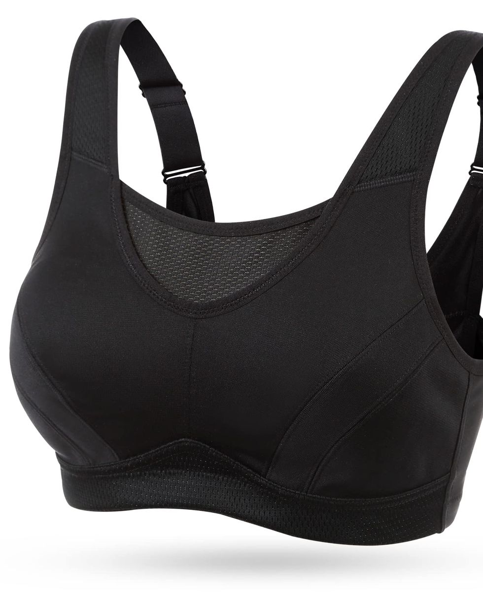 Full Coverage High Impact Wirefree Workout Bra