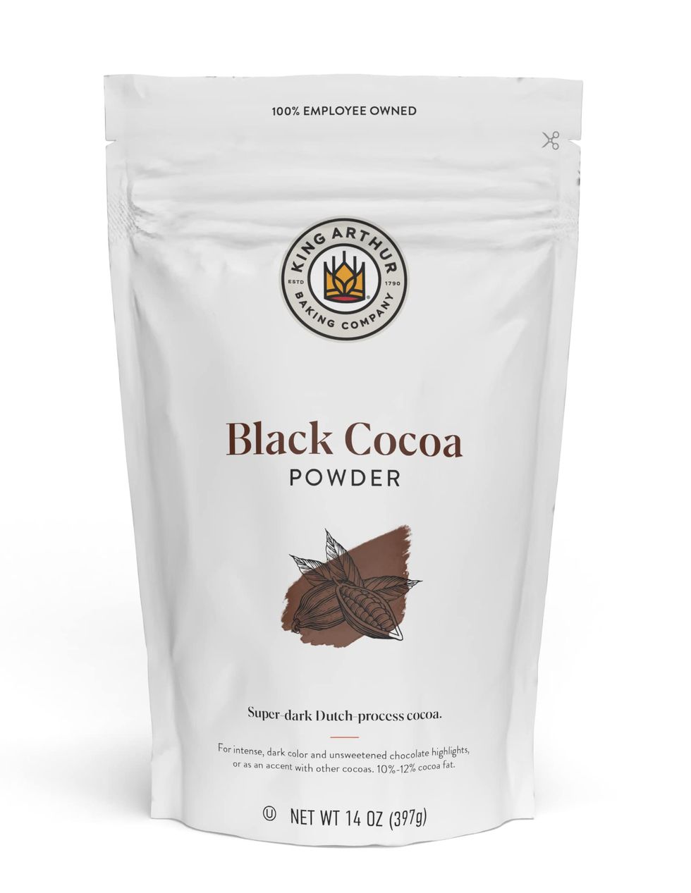 King Arthur Black Cocoa, Dutch Processed Cocoa Powder