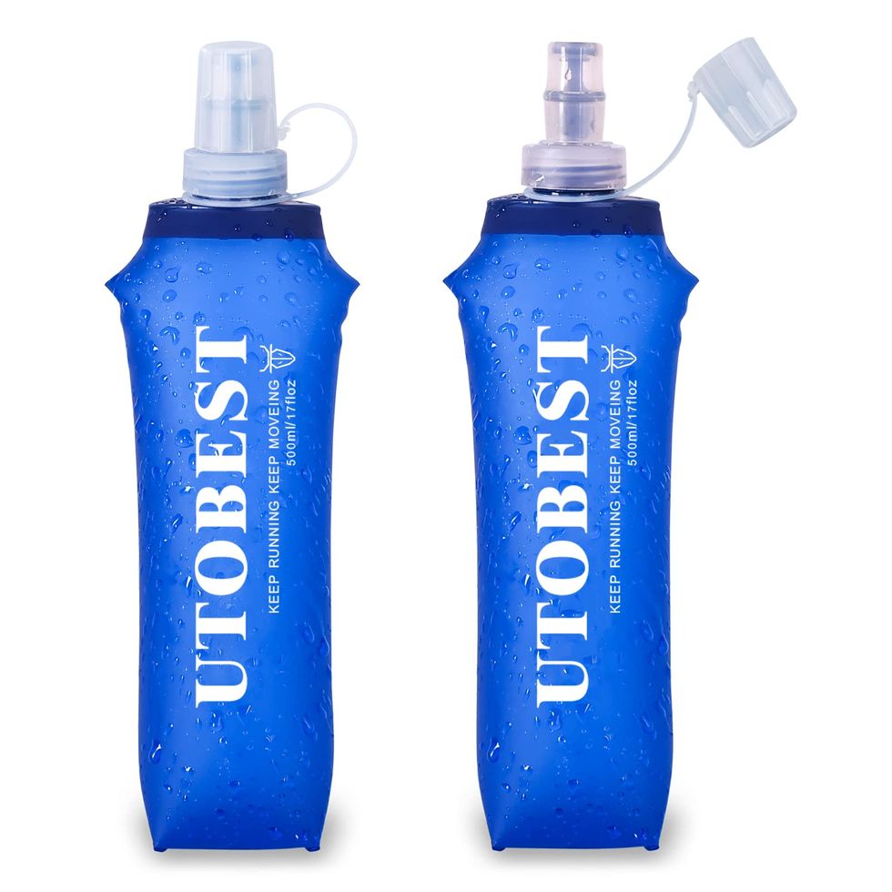 Botella de hidratación flexible (500ml - 2 Piezas)