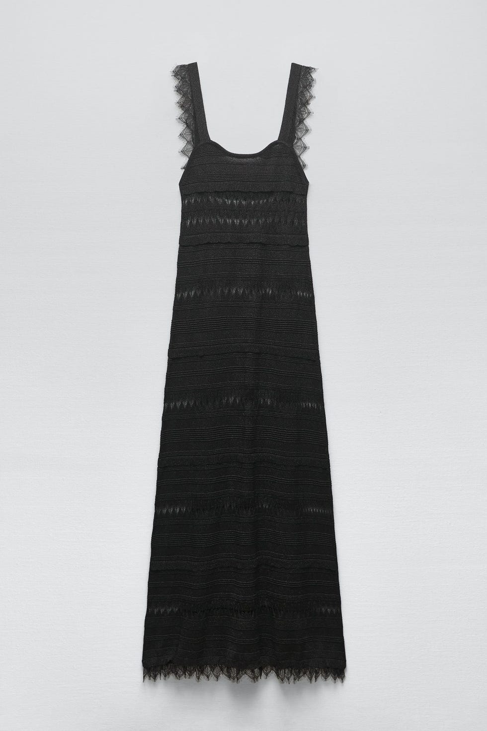 Lace knitted dress