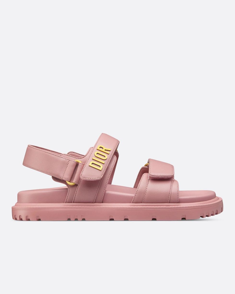 2023精品涼鞋推薦：Dior Dioract粉紅色羊皮涼鞋