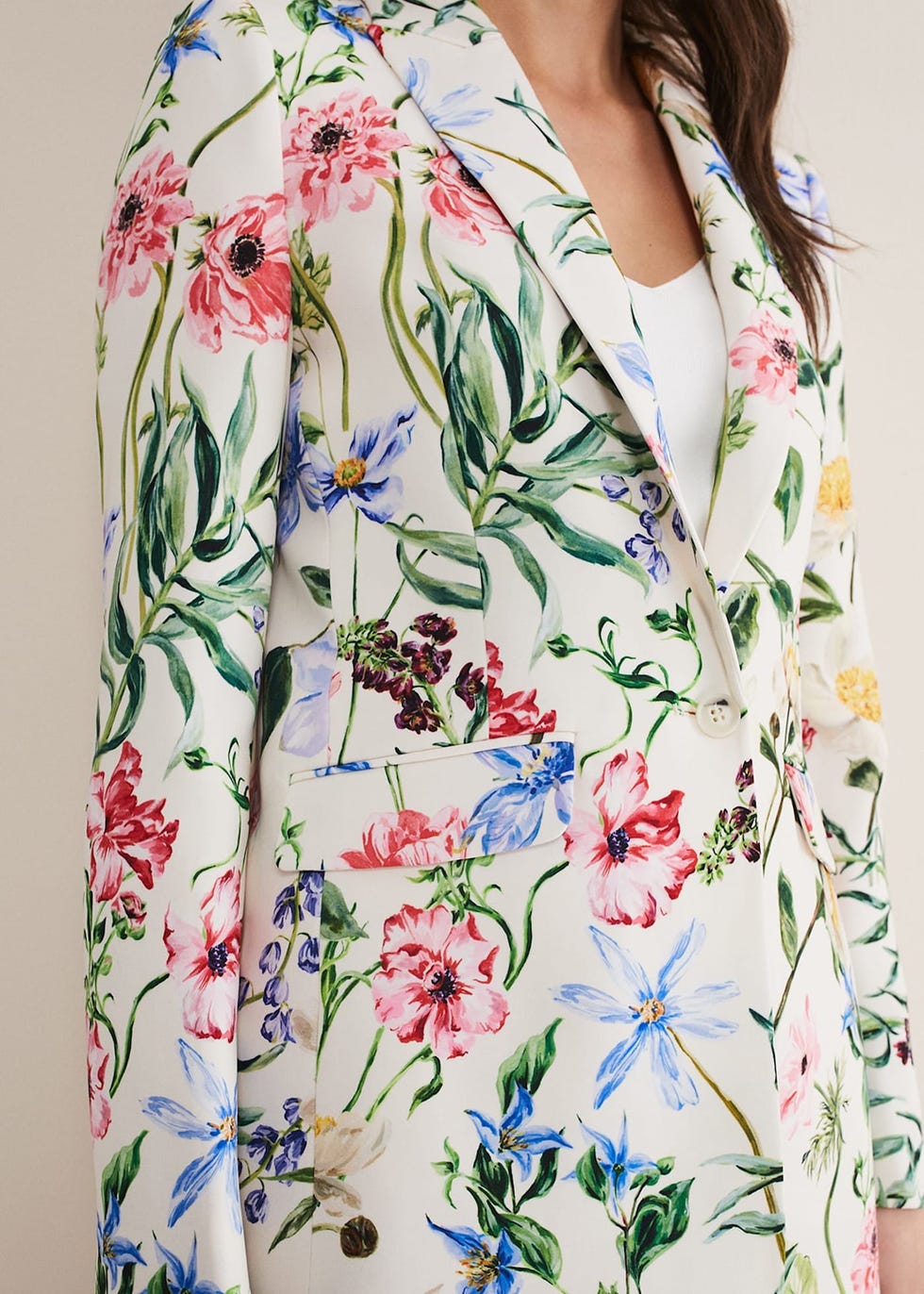Ulrica Floral Blazer