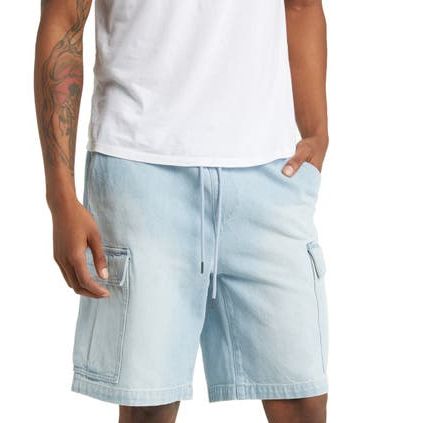 Mason Cargo Denim Shorts