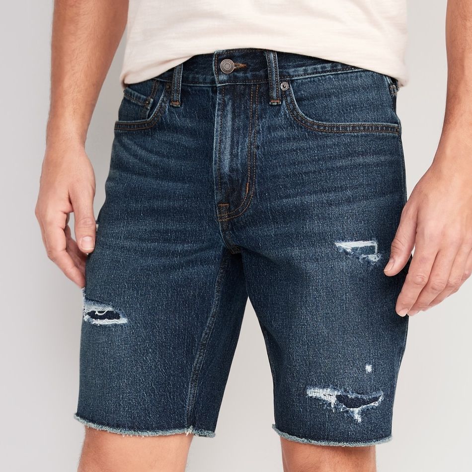 Slim Built-In Flex Cut-Off Jean Shorts