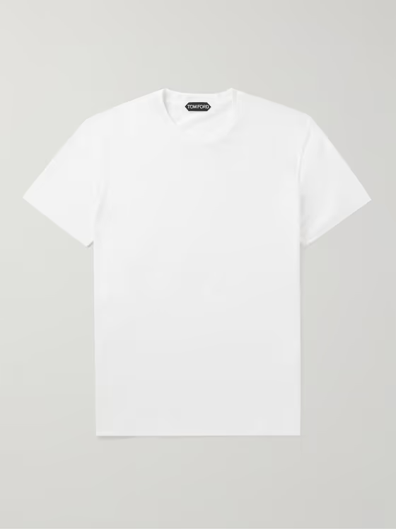 Slim-Fit Cotton-Blend Jersey T-Shirt