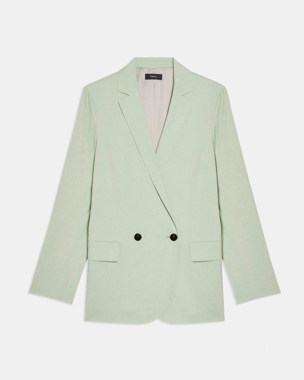 Oversized Boy Blazer In Good Linen