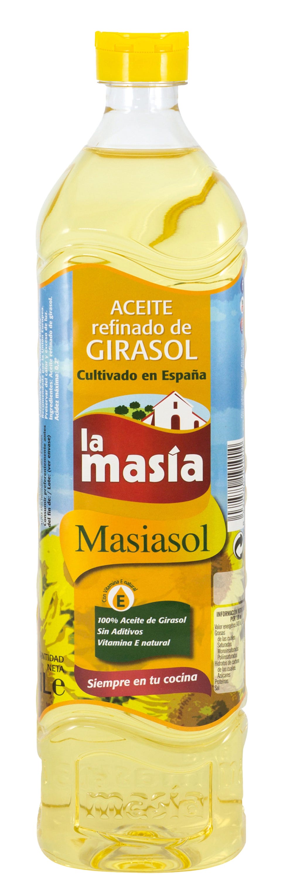 Aceite refinado de girasol 1 litro