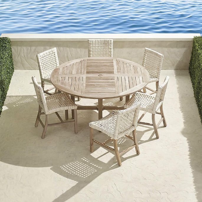 Frontgate outdoor store dining sets