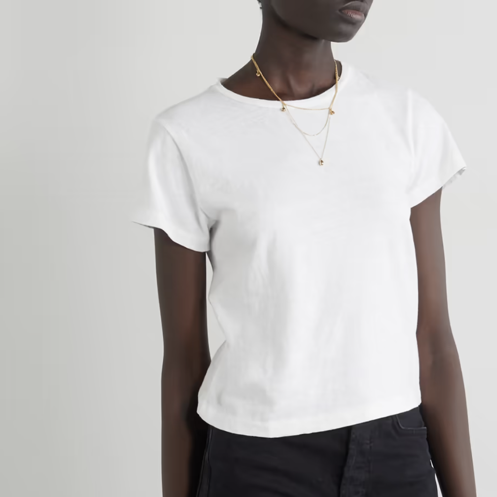 The Best Women's Classic White T-shirts That Aren't See-Through (I