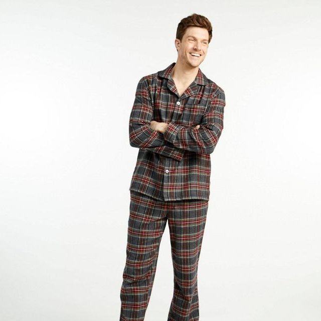 Long-sleeve Autumn Winter Pyjama Loose Men Style Couple Pijama Set