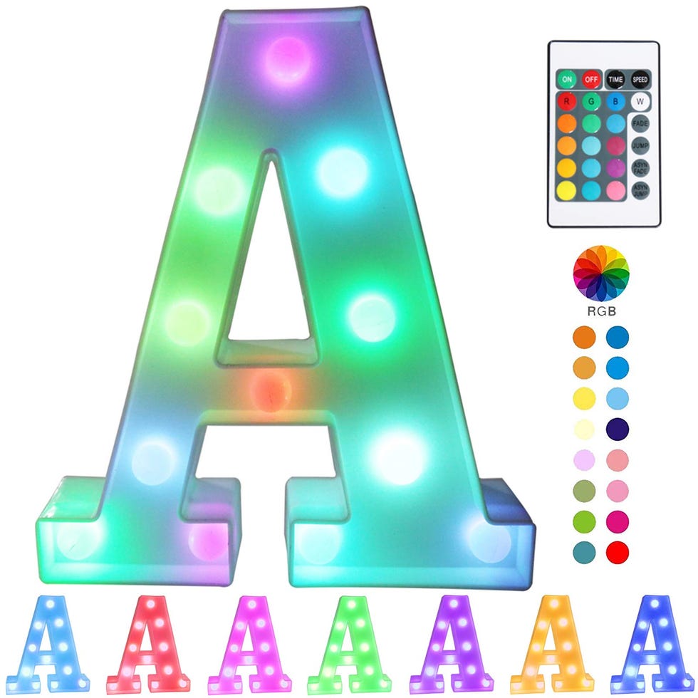 Colorful LED Marquee Letter 