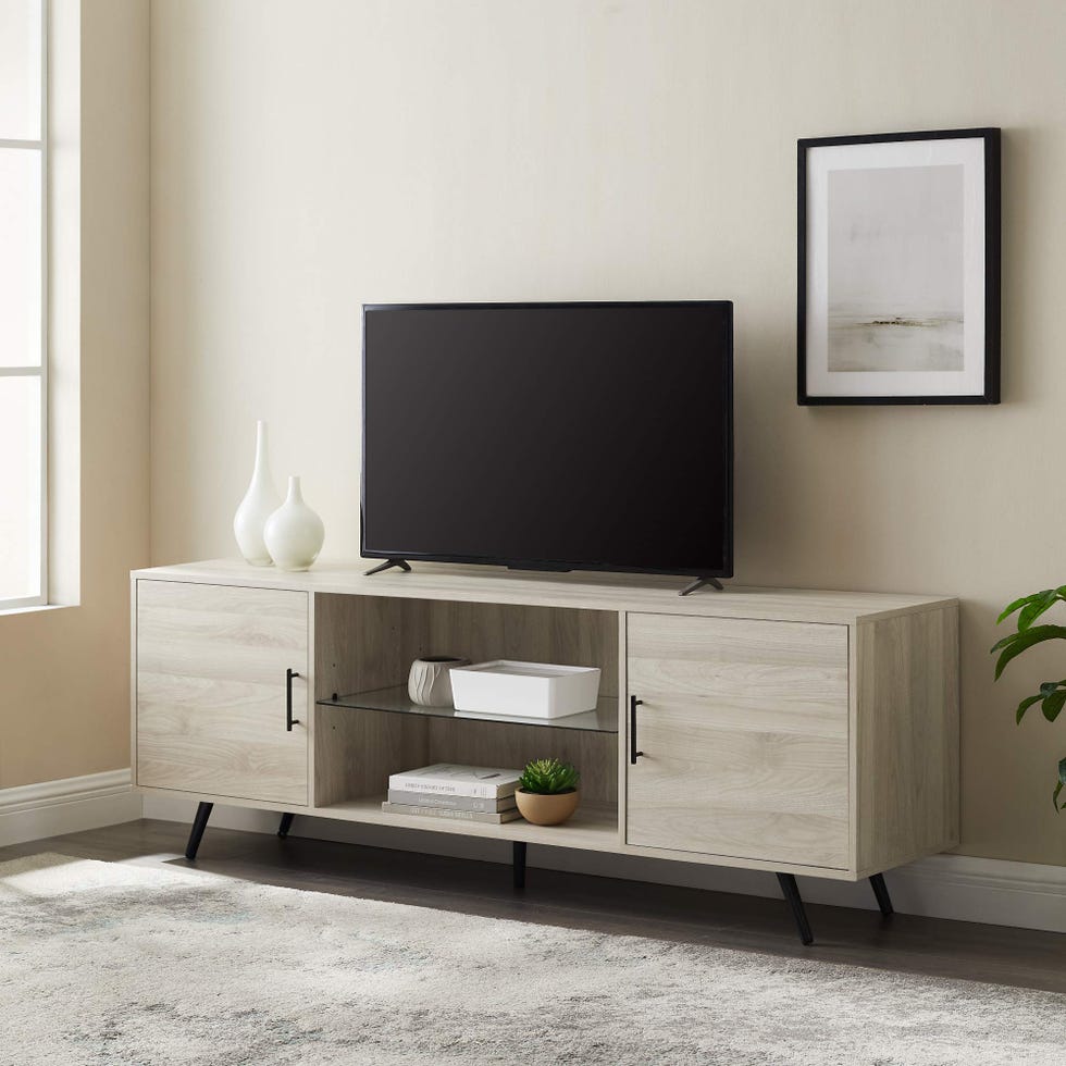 Saxon Mid-Century Modern TV Stand Saxon Mid-Century Modern TV Stand