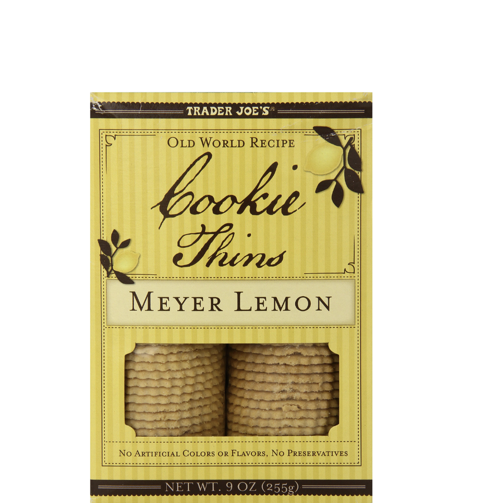 Meyer Lemon Cookie Thins, 2 Pack