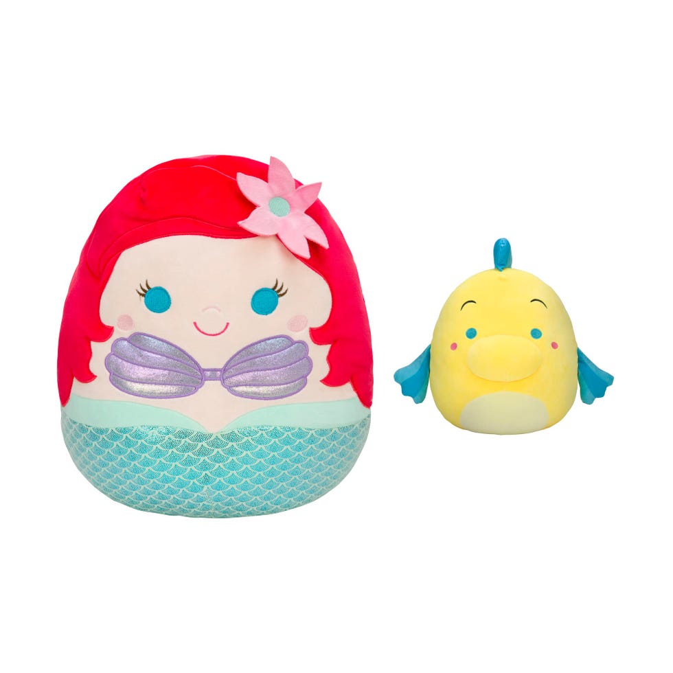 10-Inch Ariel and 4-Inch Flounder