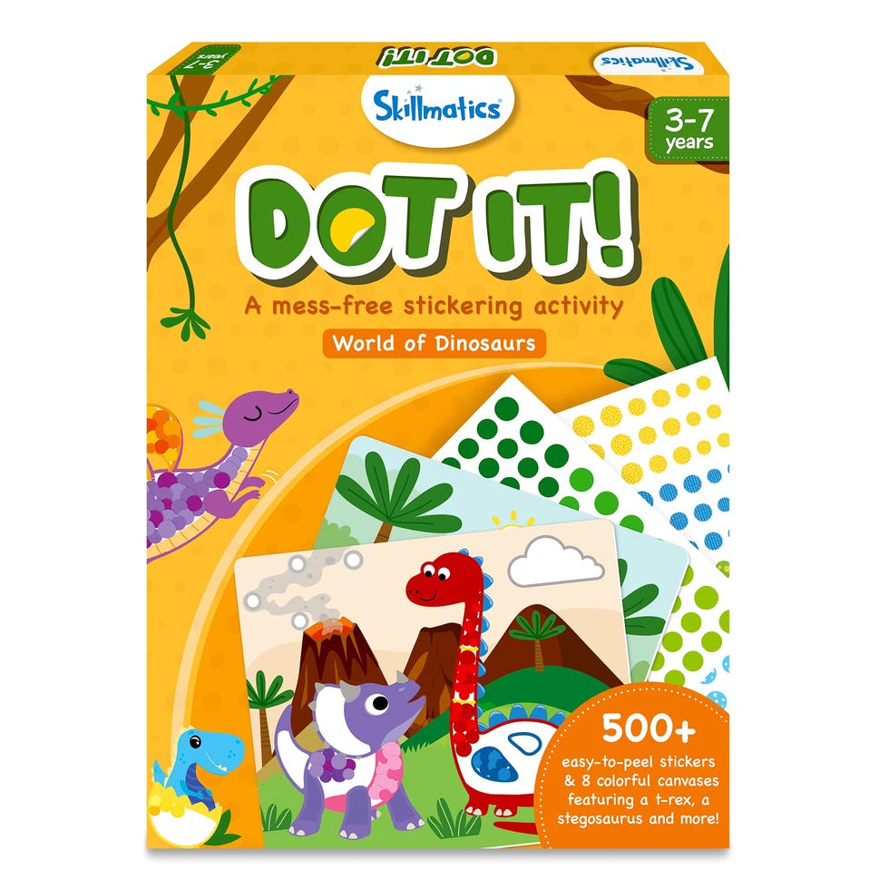 Dot It Art Activity: World of Dinosaurs