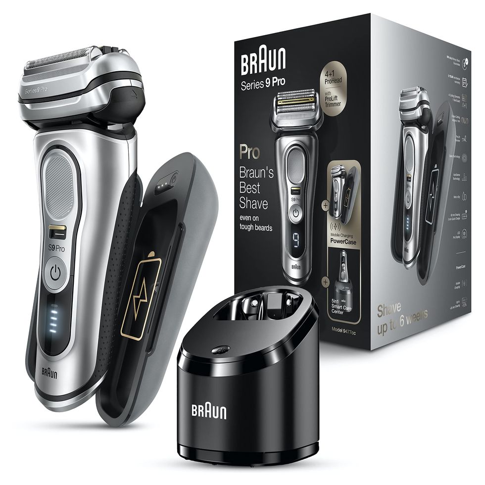 Braun Series 9290CC Men's Electric Foil Shaver /Razor, Wet & Dry, Travel  Case with Clean & Charge System