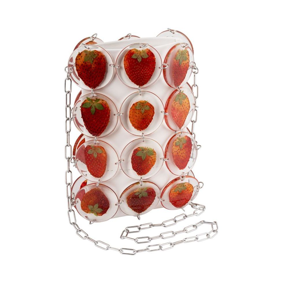 Small Strawberry Chainmaille Bag