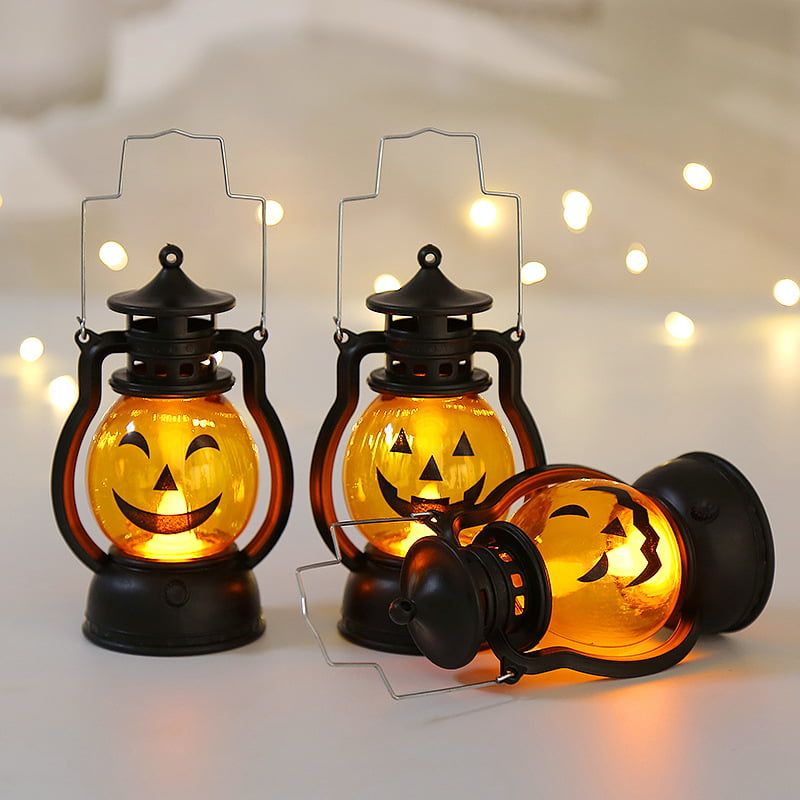 Halloween LED Lantern Lights, Set of 3