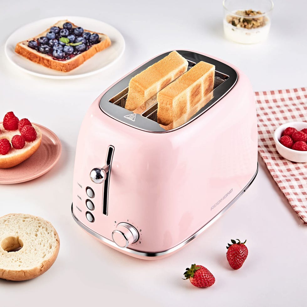 Retro Stainless Steel Toaster