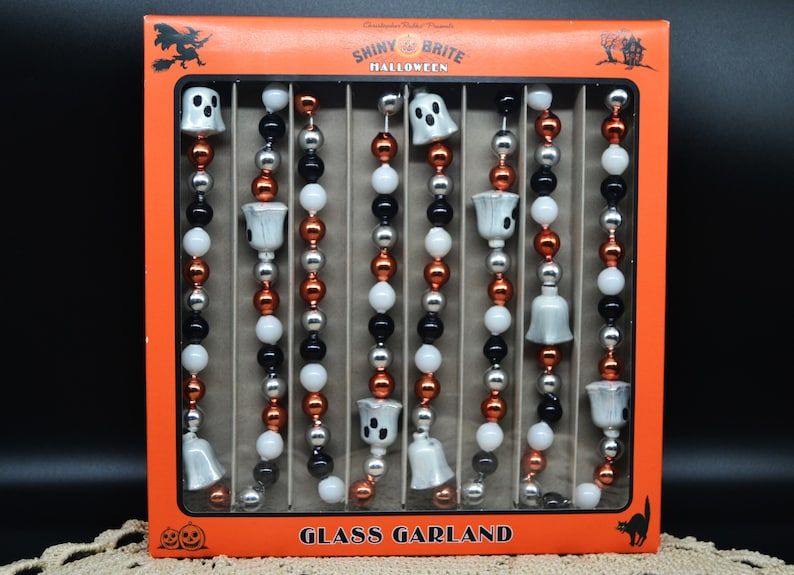 Glass Bead Ghost Garland
