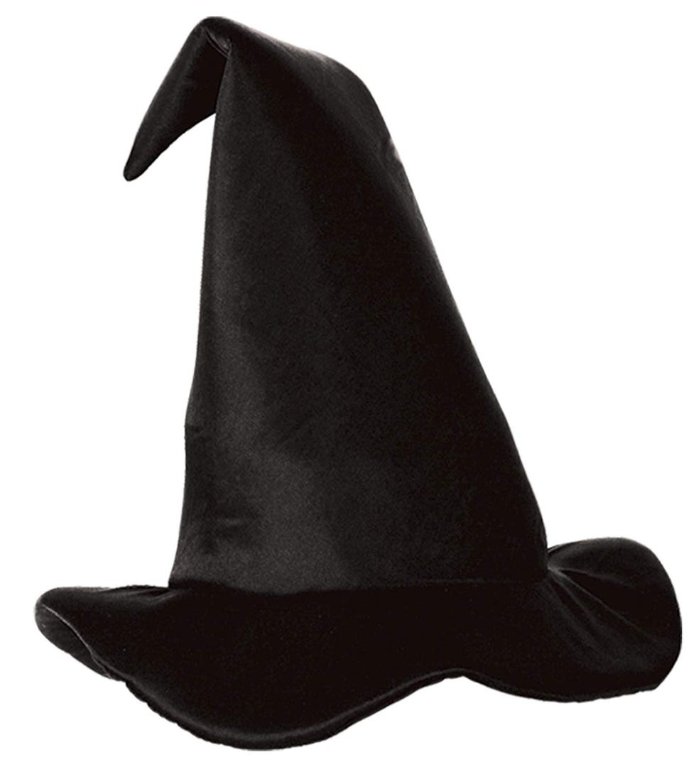 Satin Black Witch Hat