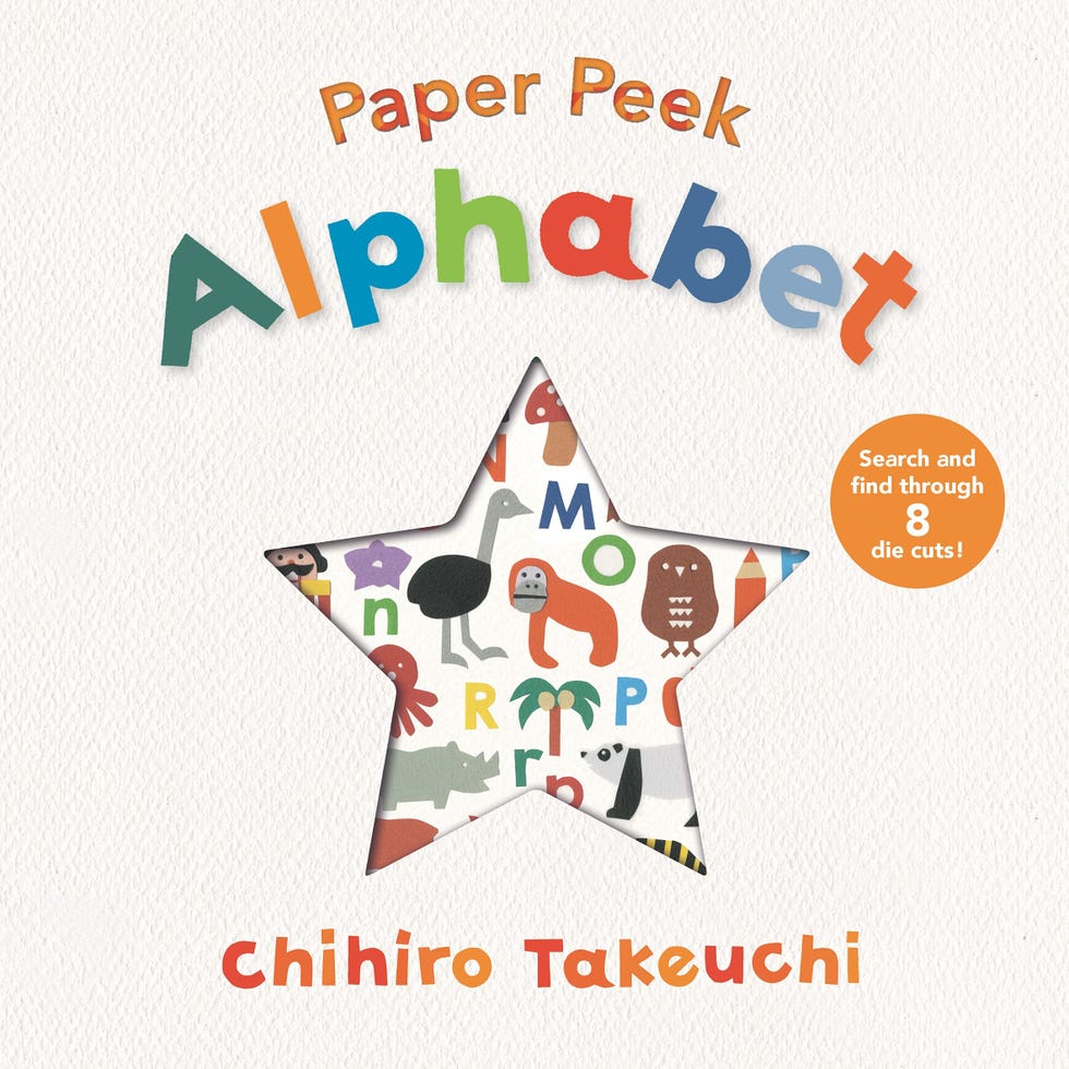 Paper Peek: Alphabet by Chihiro Takeuchi 
