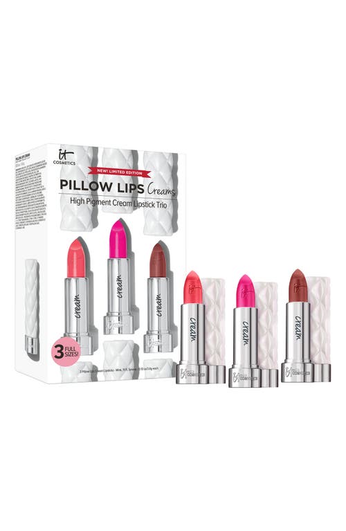 Pillow Lips Cream Lipstick Trio 