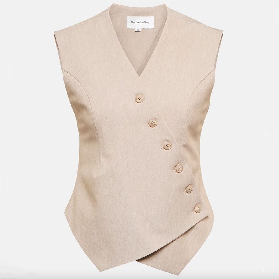Cotton Linen Vests for Women 2023 Fashion Sleeveless Button Down Blazer  Jacket Summer Casual Loose Vest Outerwear
