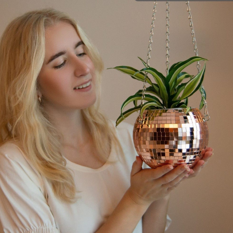 Disco Ball Planters