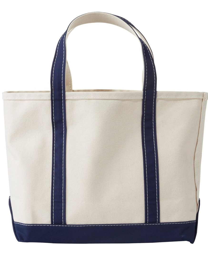 Boat and Tote Open-Top Extra-Large Canvas Tote Bag
