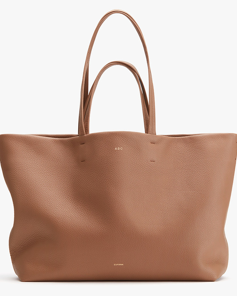 Classic Easy Tote in Pebbled Leather
