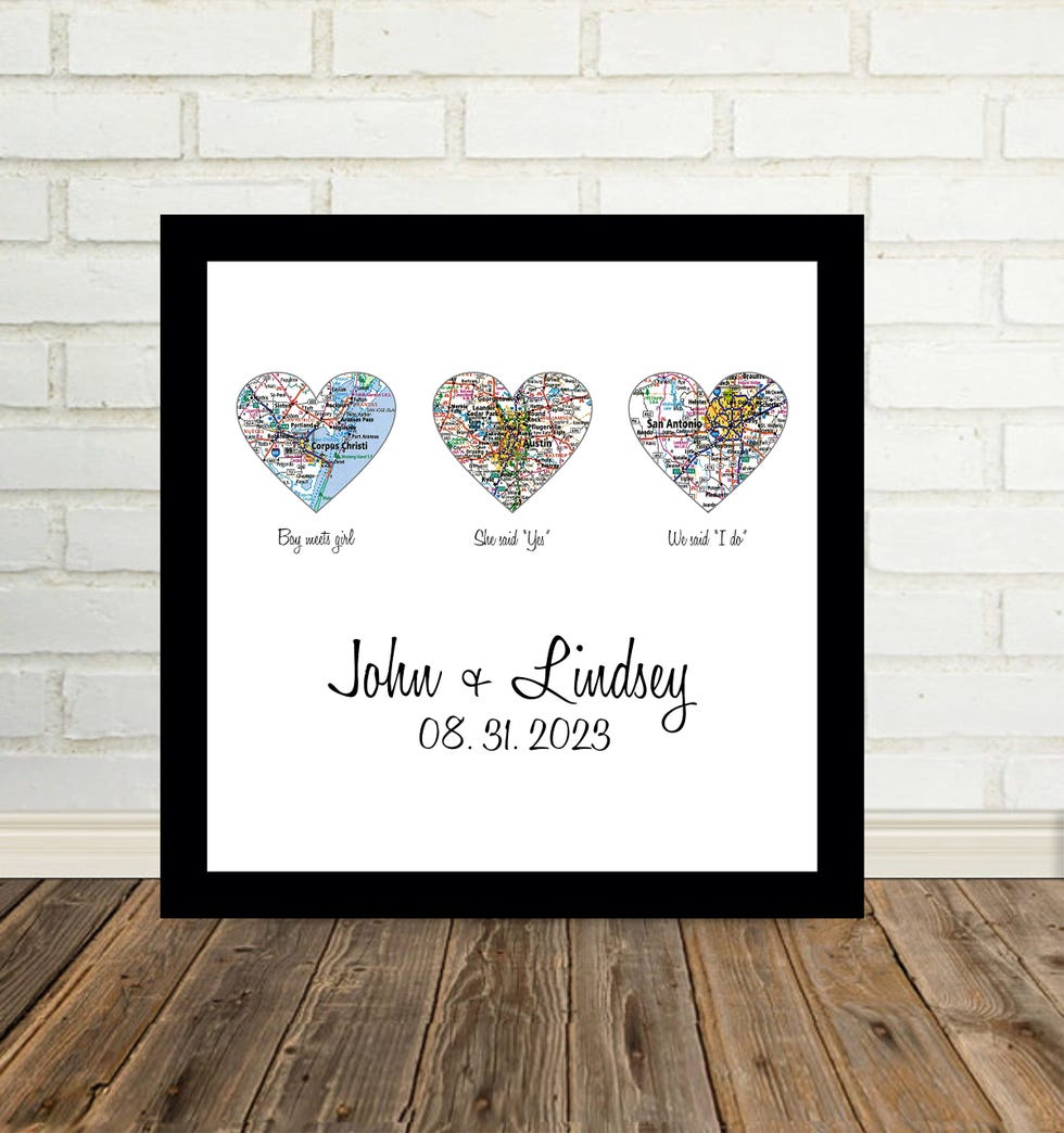 Heart Art Map