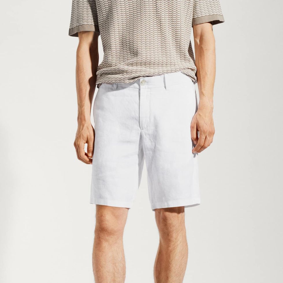 100% Linen Shorts