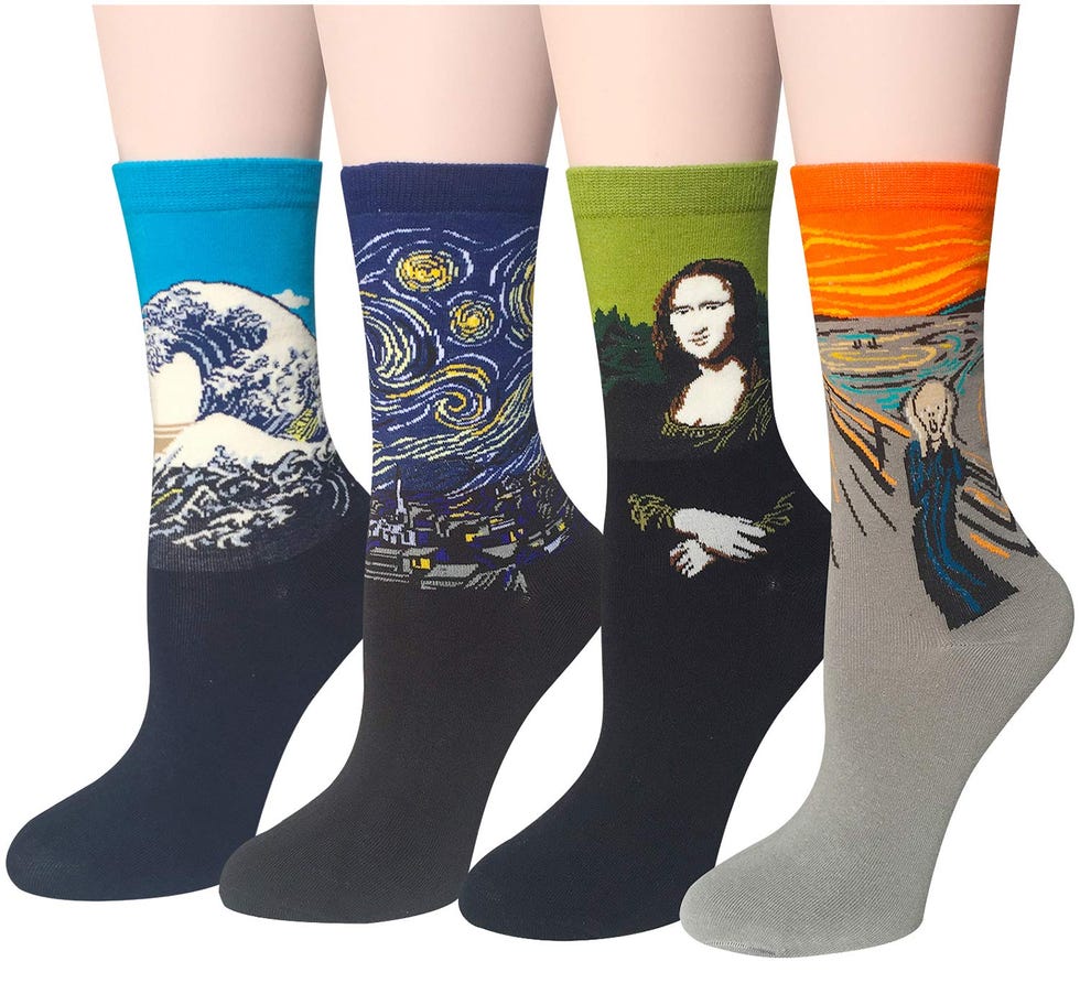 Famous Art Painting Socks