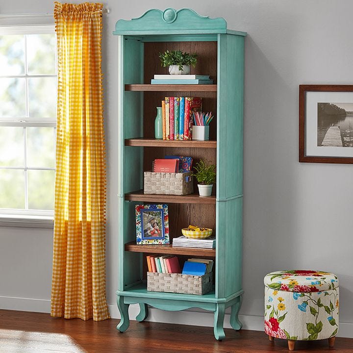 The Pioneer Woman Bookcase - Teal