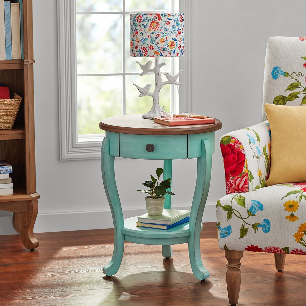The Pioneer Woman End Table - Teal