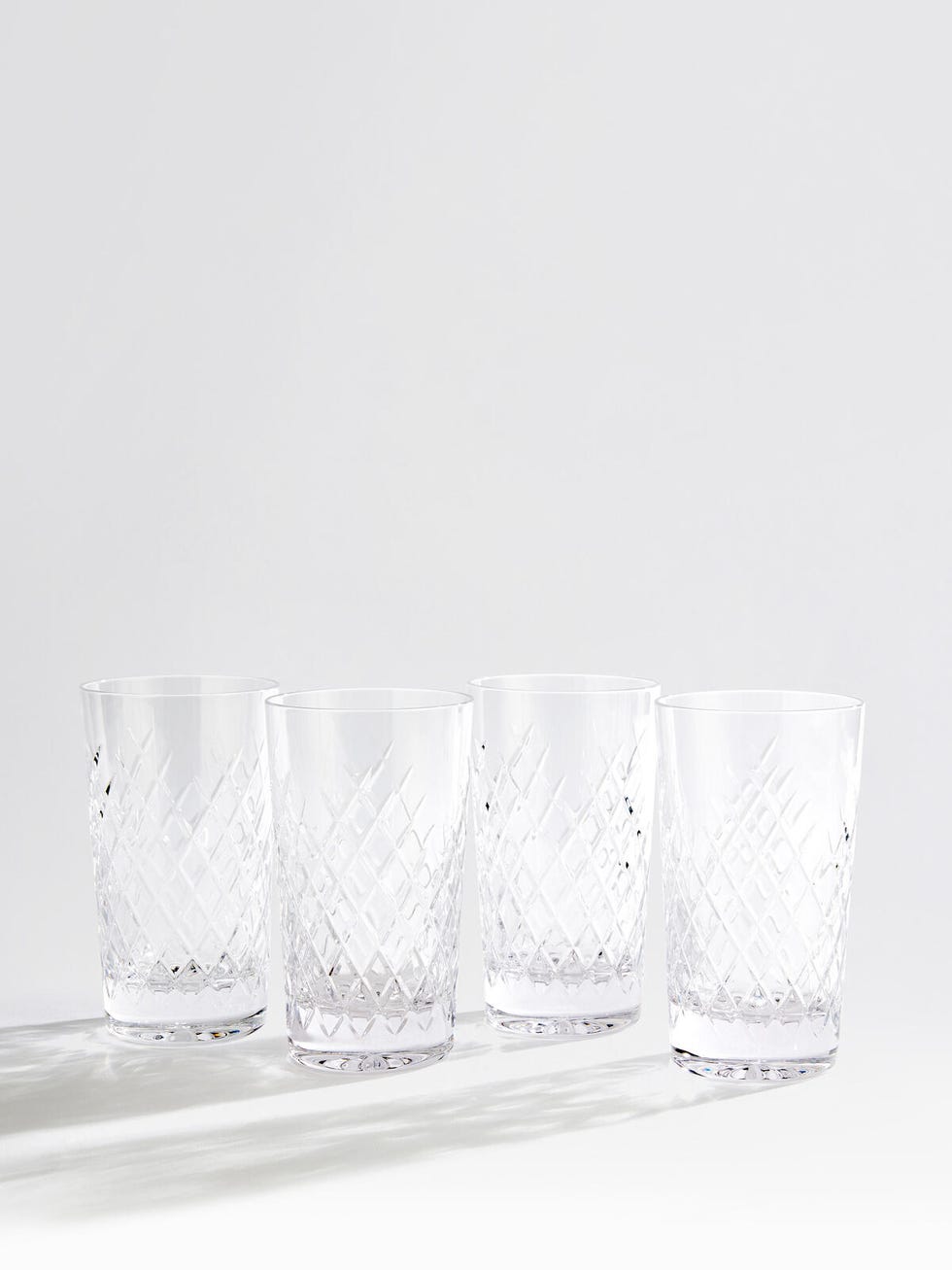 Barwell Cut Crystal Highball Glass Set