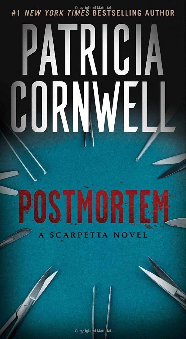 <em>Postmortem</em>, by Patricia Cornwell