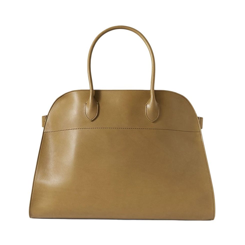 Margaux 17 Buckled Leather Tote Margaux 17 Buckled Leather Tote