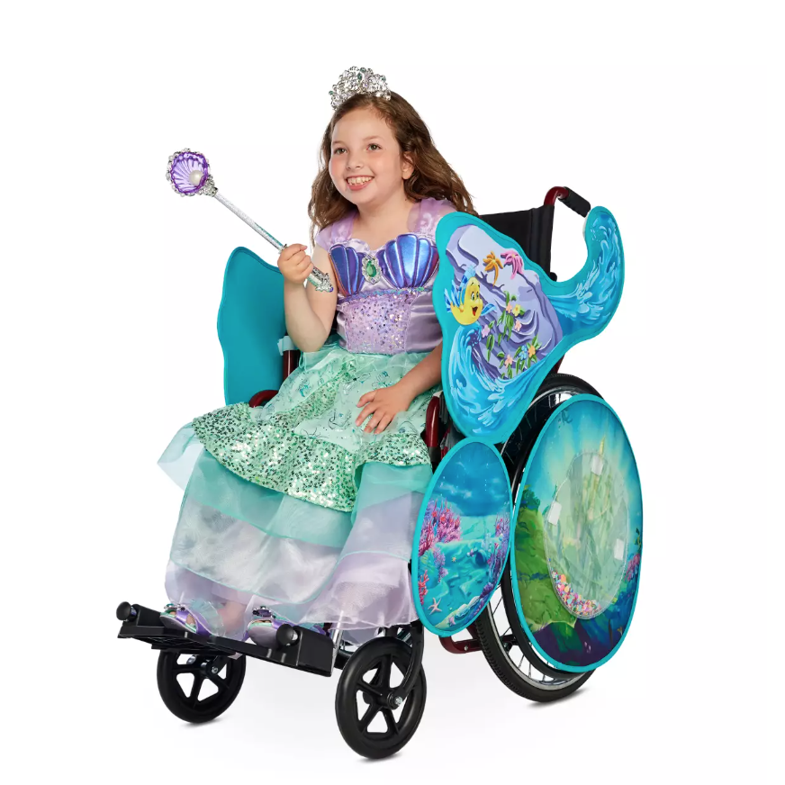 Kids Ariel Adaptive Costume