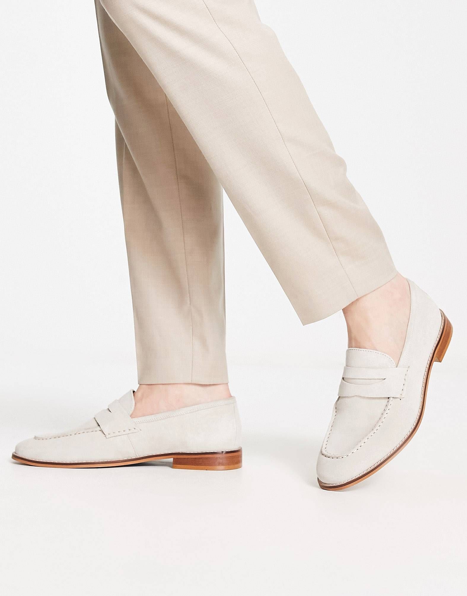 Mens white deals dress loafers