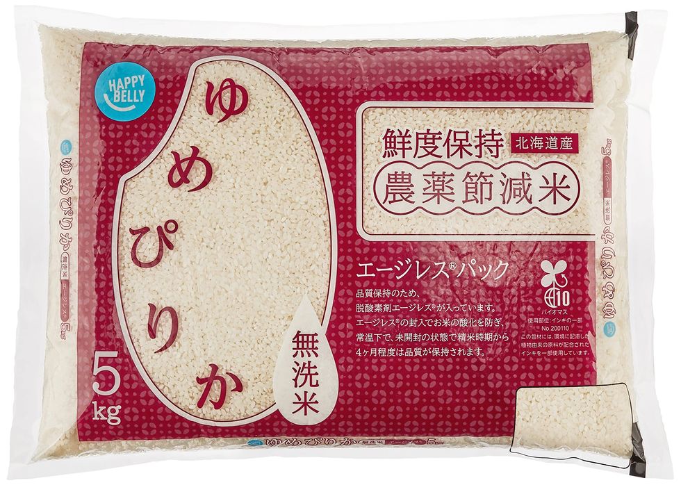 北海道産 無洗米 ゆめぴりか 5kg