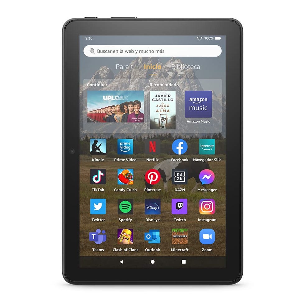 Nuevo tablet Fire HD 8, con pantalla HD de 8 pulgadas