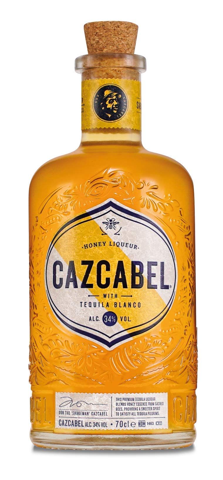 Cazcabel Honey Tequila, 70cl