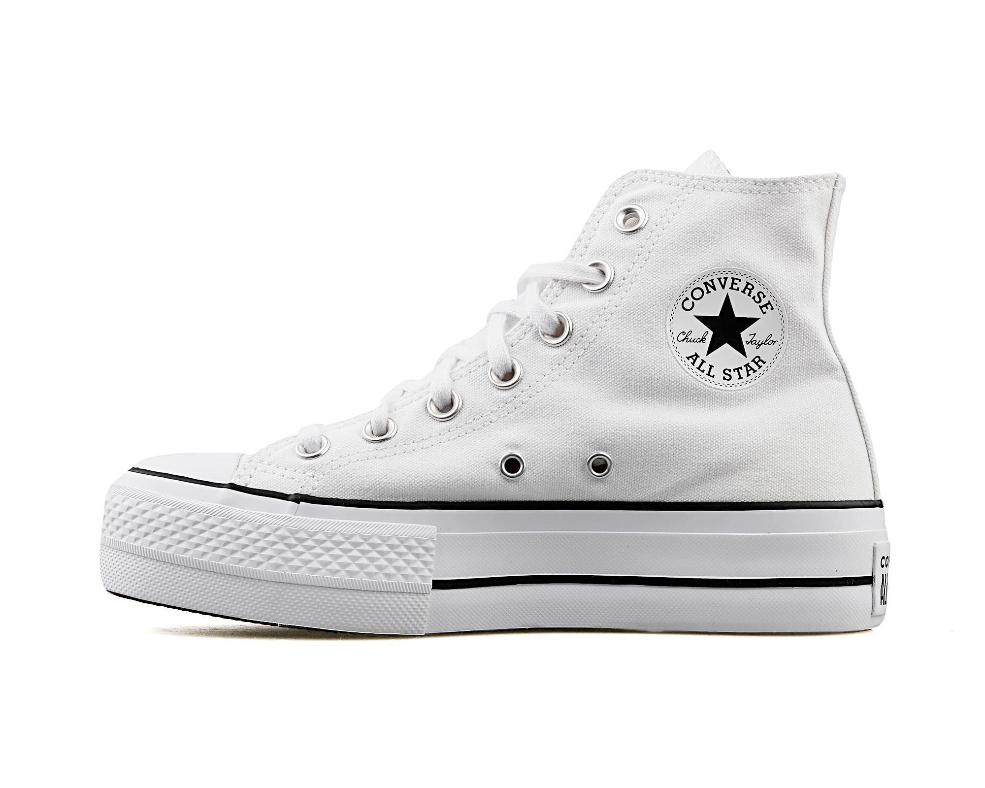 Converse gris shop plataforma zara