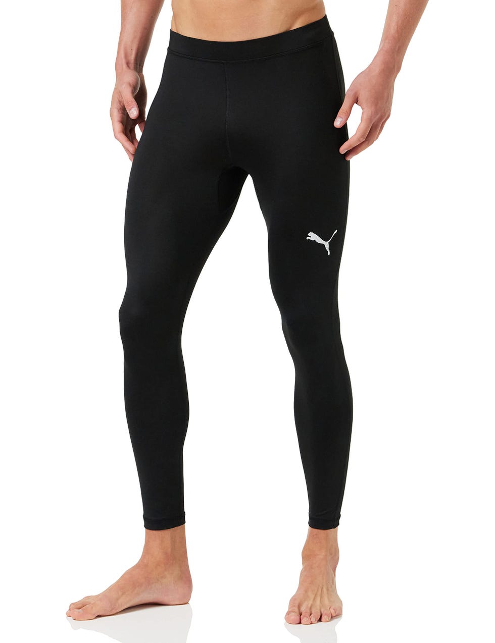 PUMA Liga Baselayer Long Tight, Pantaloni Uomo, Nero (PUMA Black), M