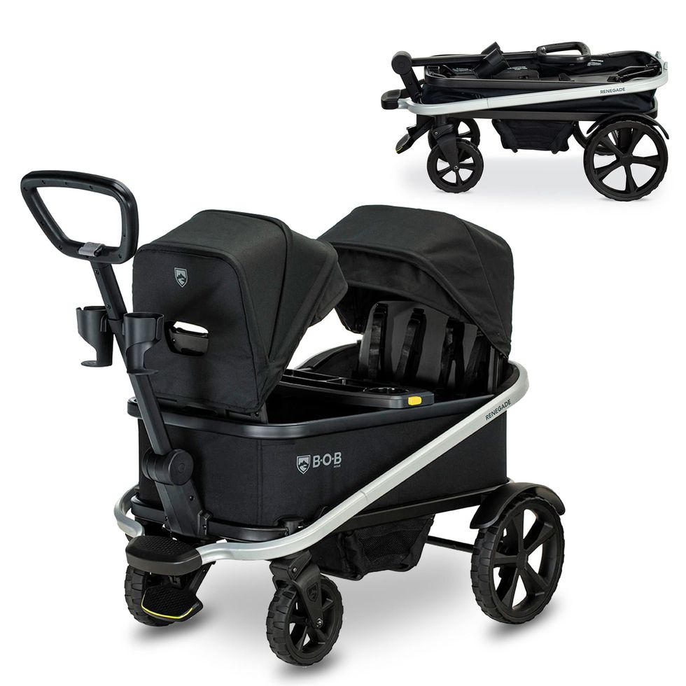 Renegade Canopy Stroller Wagon with 3 Seats