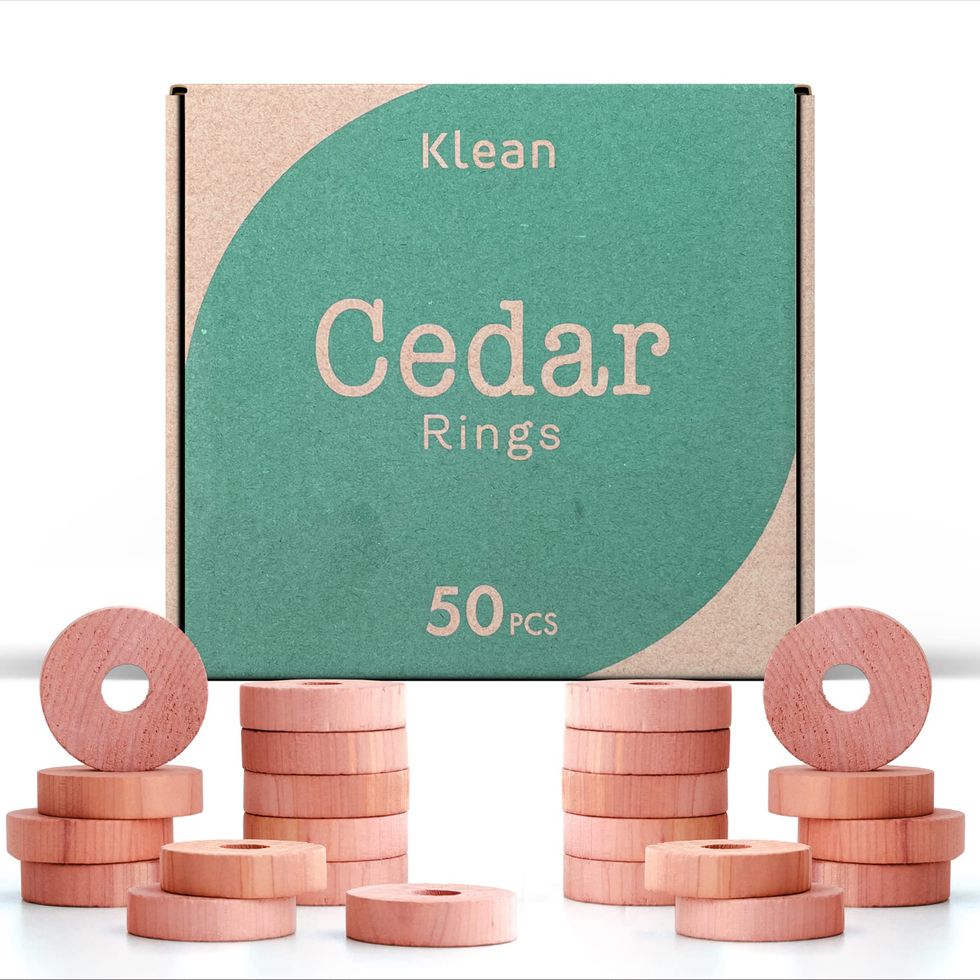 Klean Cedar Rings, 50 Pack