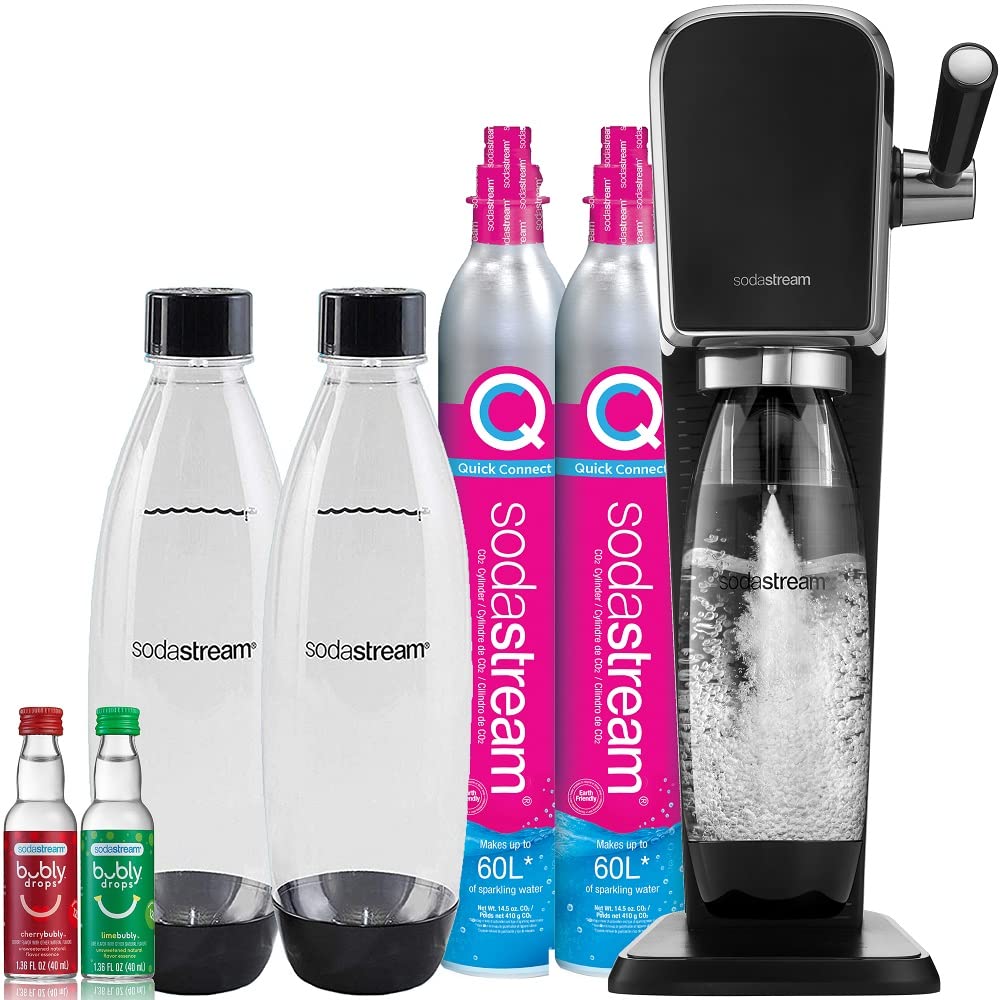 SodaStream 1L Slim Dishwasher Safe Bottles Twin Pack